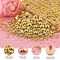 11,000-Piece Gold Flatback Pearls – Assorted Sizes 2-10mm with 3x10ml B7000 Jewelry Glue for DIY Crafts, Clothing, Tumblers, Shoes, Nail Art & Embellishments